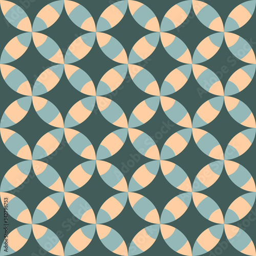Timeless seamless pattern. Abstract contrast geometric design.