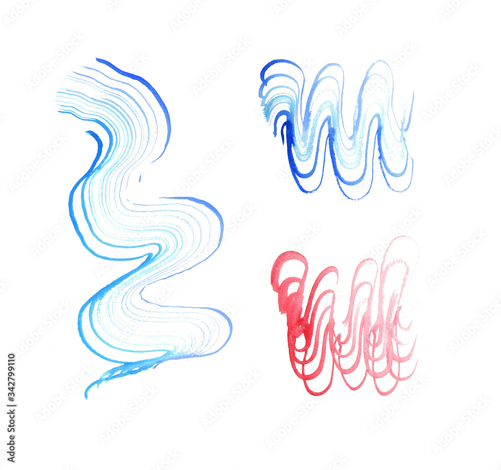 Obraz premium abstract blue background