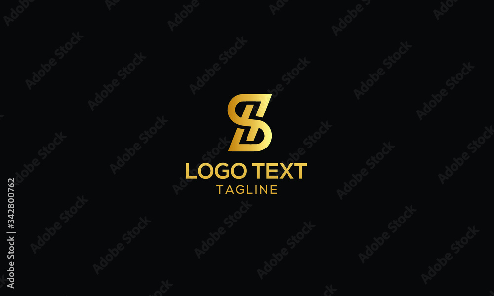 SH, HS, S Letter Logo Design Template Vector Minimal SH, HS, S Letter Logo Design Template Vector Minimal