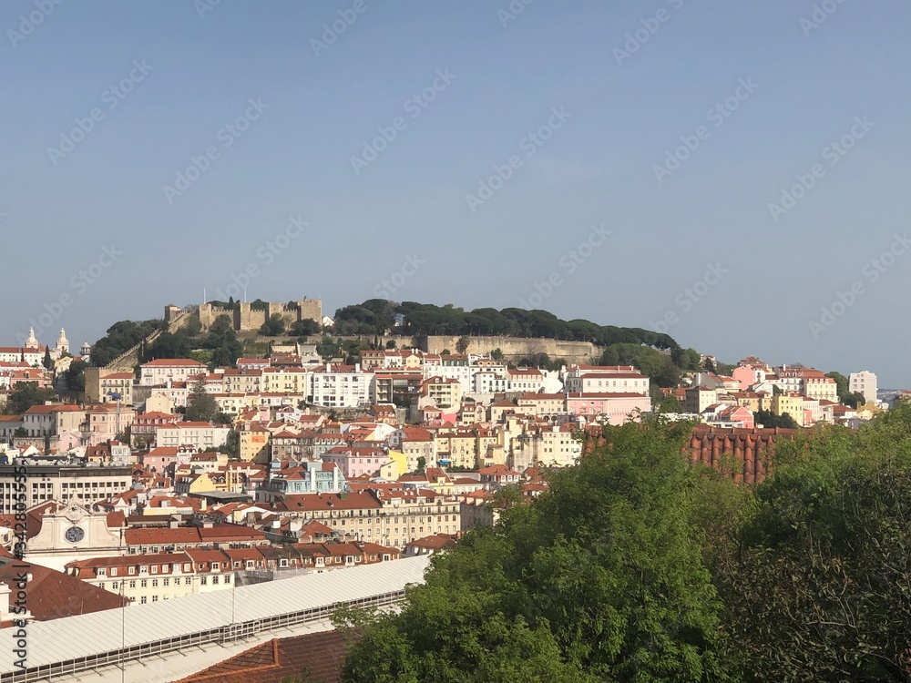 Obraz premium Ausblick über Lissabon