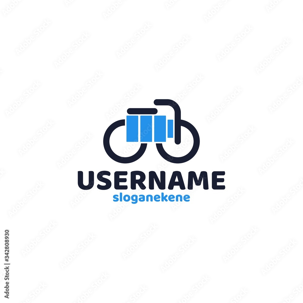 bike logo line design vector bike logo line design vector