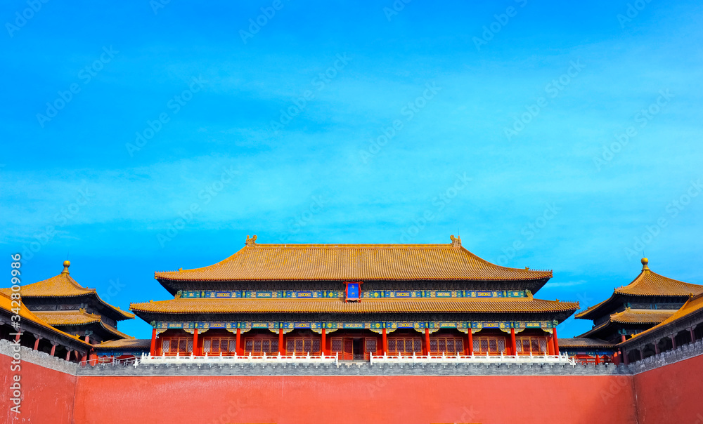 Forbidden city ( also called Palace Museum ) in Beijing - China Forbidden city ( also called Palace Museum ) in Beijing - China