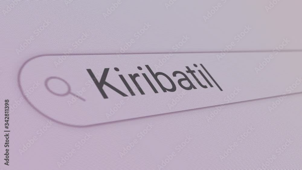 Kiribati Search Bar Close Up Single Line Typing Text Box Layout Web Database Browser Engine Concept Kiribati Search Bar Close Up Single Line Typing Text Box Layout Web Database Browser Engine Concept