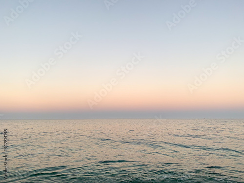 Degradado del cielo y el mar