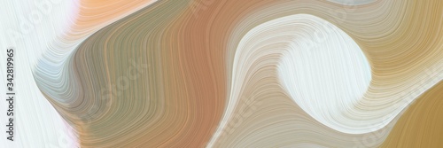 abstract artistic header with rosy brown, lavender and silver colors. fluid curved flowing waves and curves