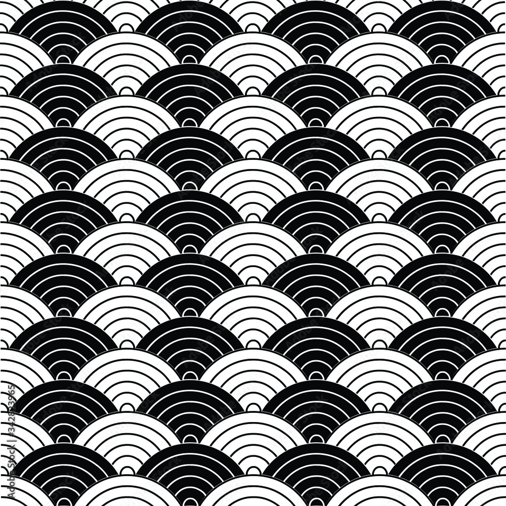Duochrome scale pattern design Duochrome scale pattern design