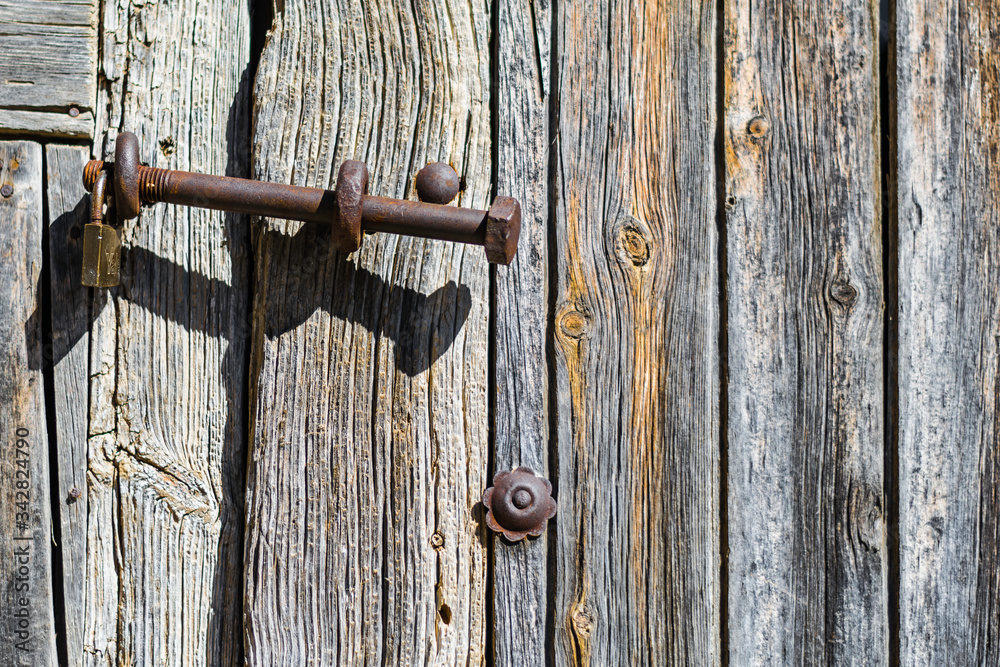 Oxidized rustic bolt Oxidized rustic bolt
