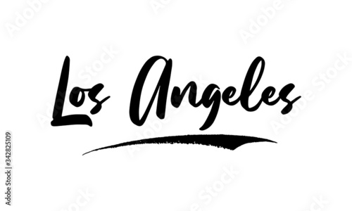 Los Angeles Calligraphy Handwritten Lettering for Sale Banners, Flyers, Brochures and 
Graphic Design Templates 