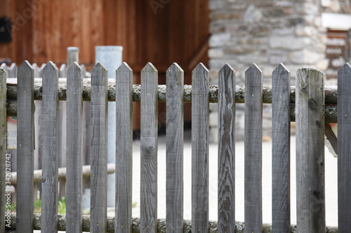 staccionata ringhiera staccionata in legno larice casa steccato 