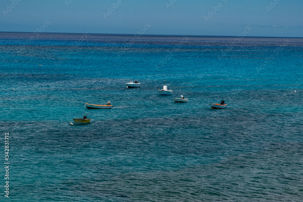 Morro Jable town on the island of Fuerteventura in the Canaries