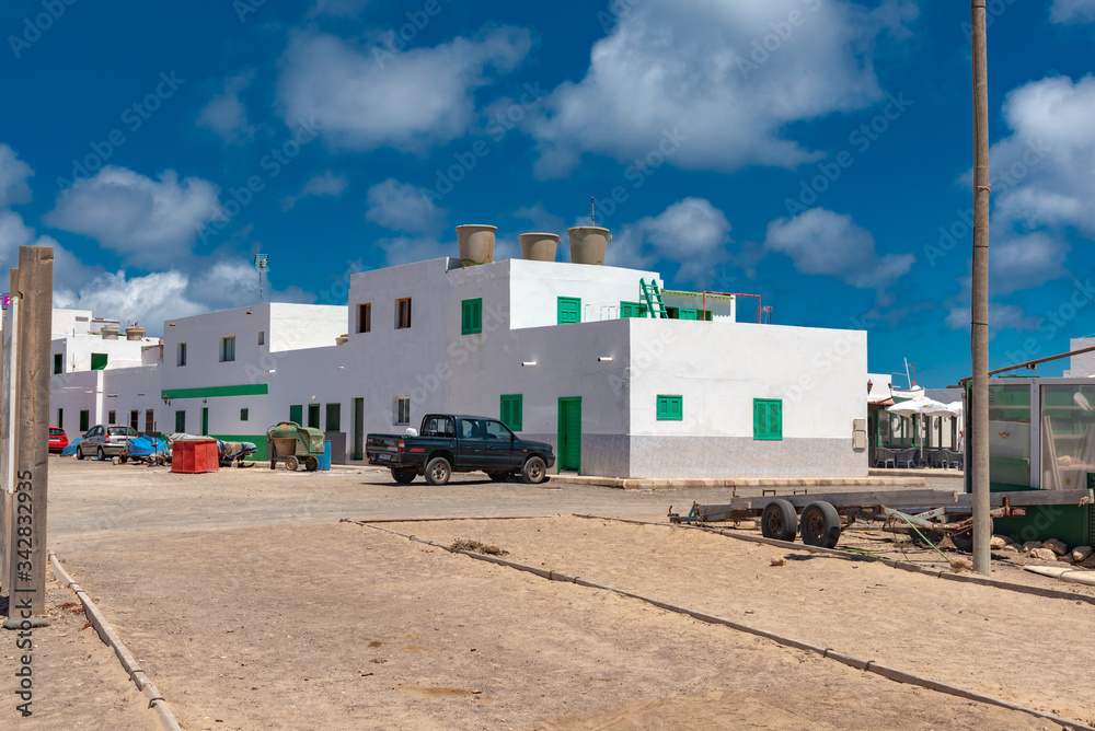 Morro Jable town on the island of Fuerteventura in the Canaries Morro Jable town on the island of Fuerteventura in the Canaries