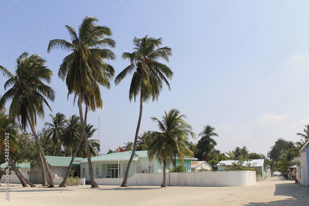 Escuela en Maldivas