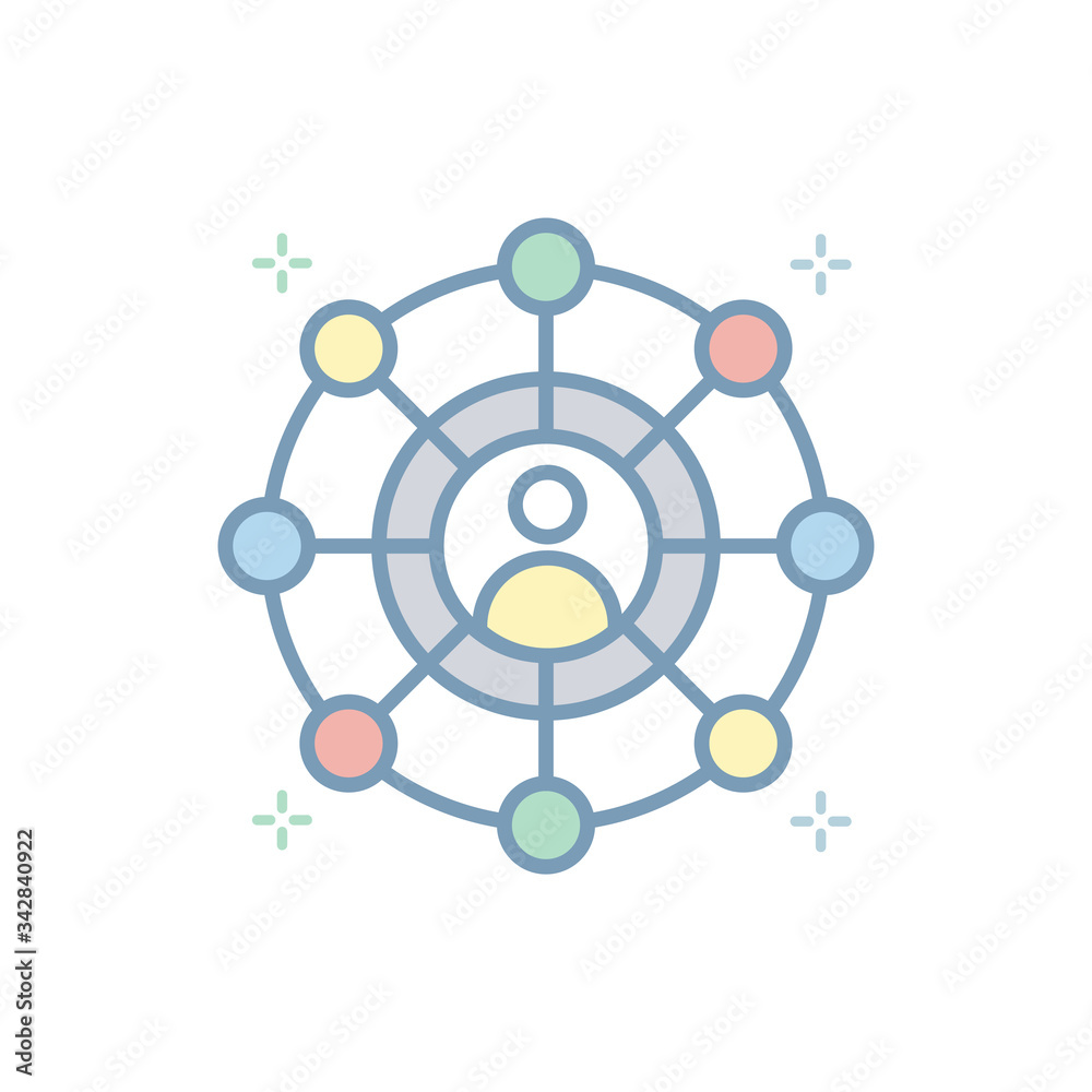 Network Vector Icon Network Vector Icon