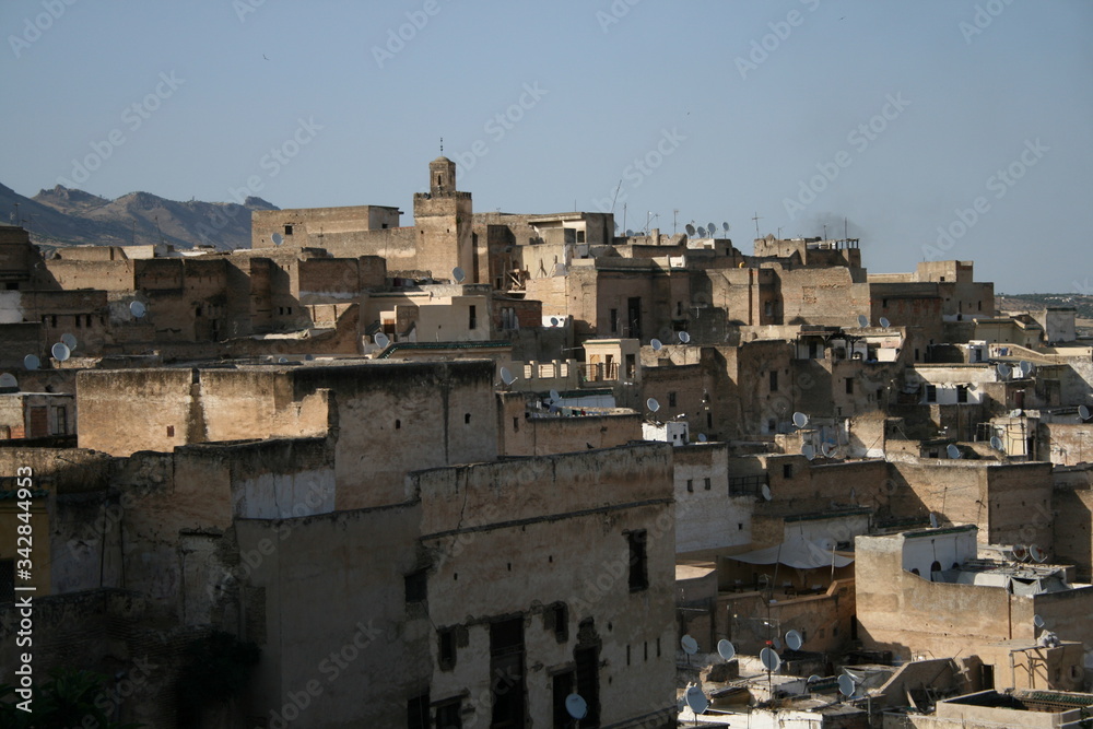 calles, puertas y ventanas de Fez