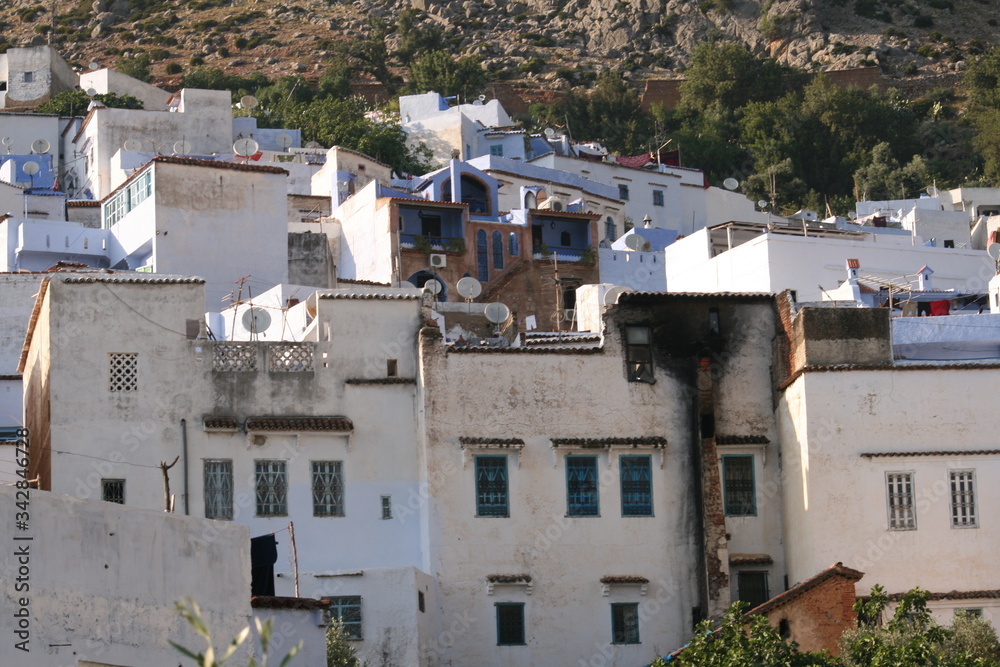 calles azules de Chefchaouen, Marruecos calles azules de Chefchaouen, Marruecos