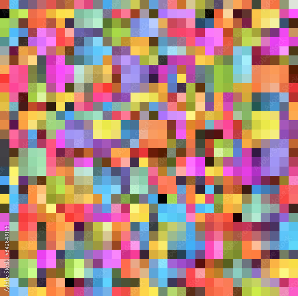 abstract seamless background pixel style. Vector