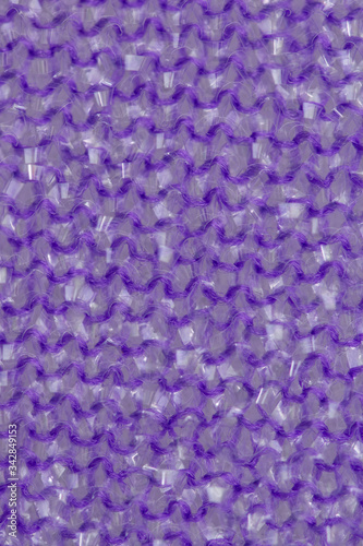 Close-Up Of purple Cleaning Sponge