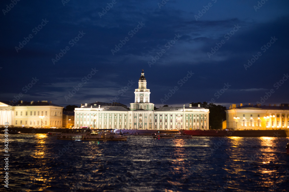 Night Saint Petersburg.