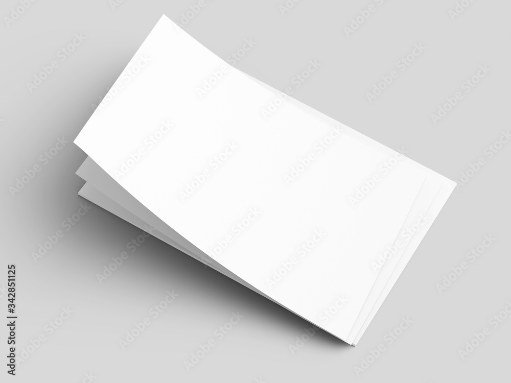 Empty paper sheets in A4 format. Ream of white paper. Empty paper sheets in A4 format. Ream of white paper.
