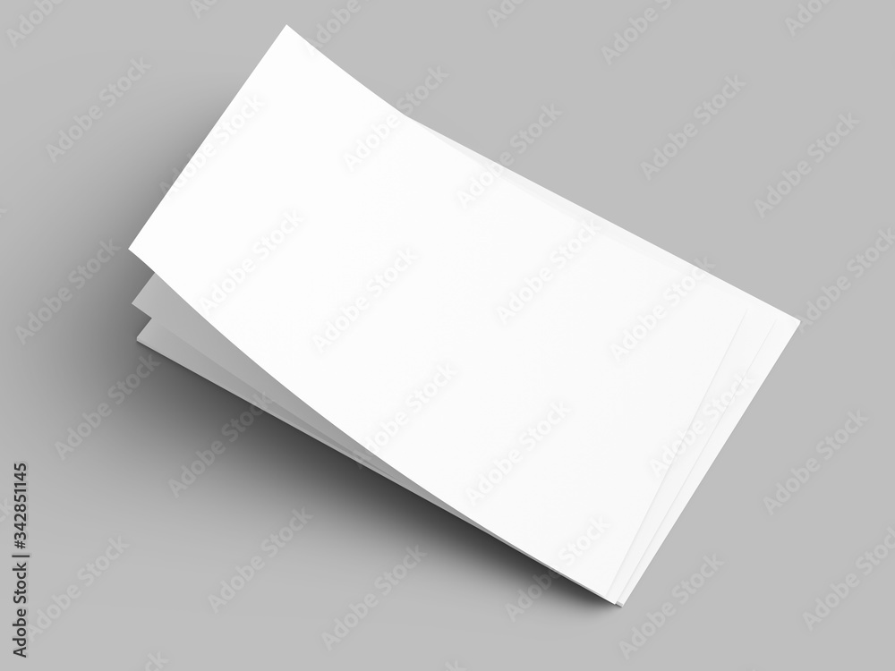 Empty paper sheets in A4 format. Ream of white paper. Empty paper sheets in A4 format. Ream of white paper.