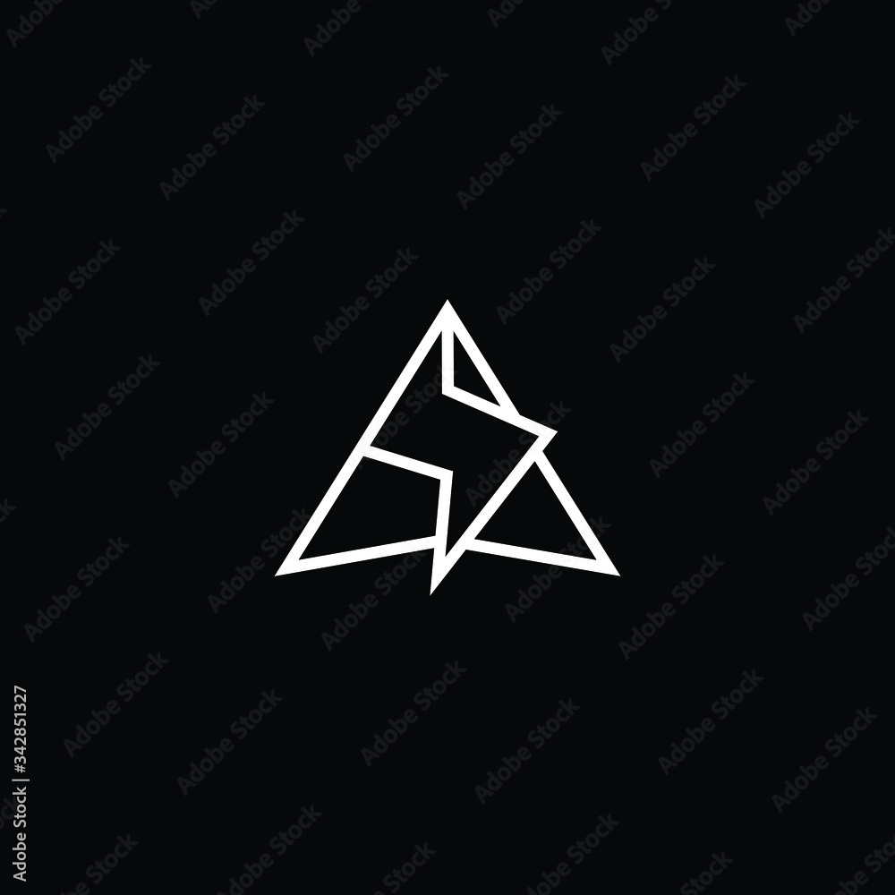 Minimal elegant monogram art logo. Outstanding professional trendy awesome artistic AS SA initial based Alphabet icon logo. Premium Business logo White color on black background Minimal elegant monogram art logo. Outstanding professional trendy awesome artistic AS SA initial based Alphabet icon logo. Premium Business logo White color on black background