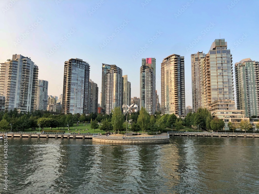 Fototapeta premium Vancouver Skyline , Canada