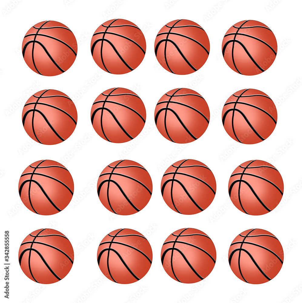 basket ball vector