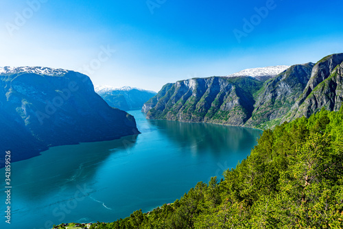 Wallpaper Mural Norway Sognefjord at summer Torontodigital.ca