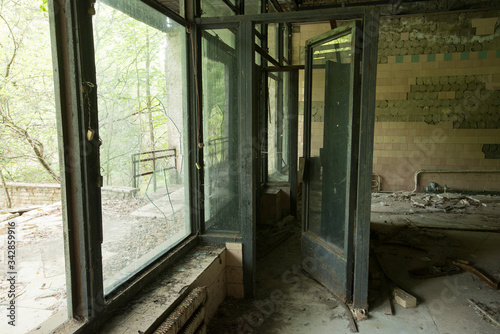 Abandoned shop in Chernobyl