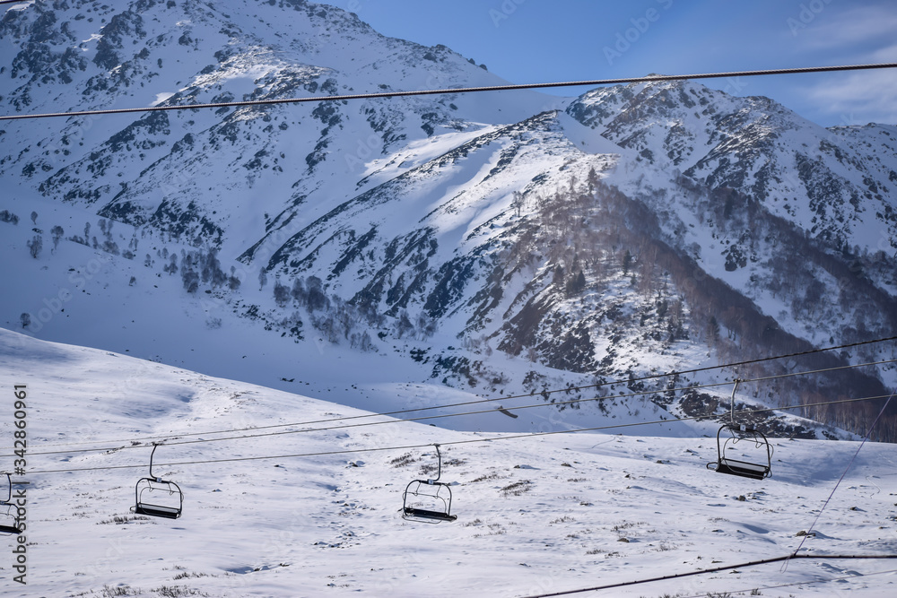 Gulmarg Gondola phase 1, Kungdoor, Kashmir. Snow/ice adventure
