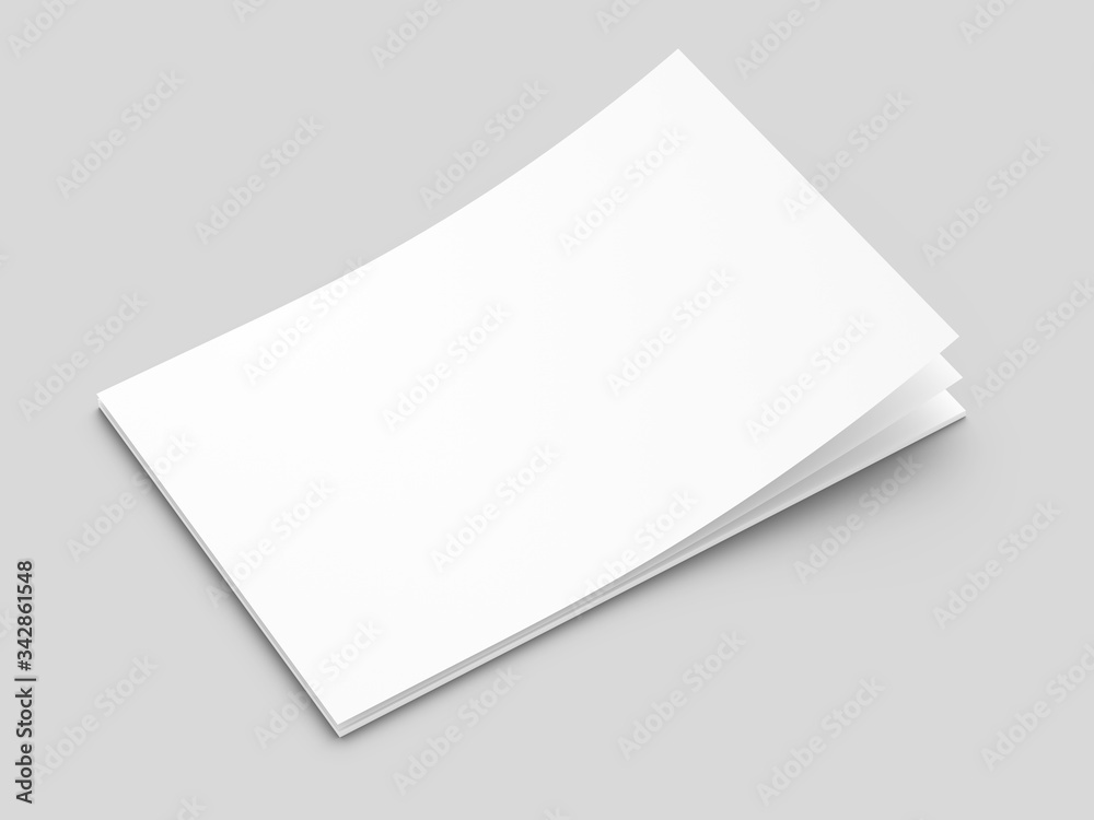 Empty paper sheets in A4 format. Ream of white paper. Empty paper sheets in A4 format. Ream of white paper.