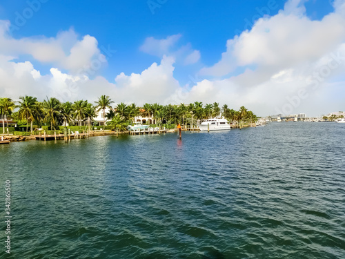 Boat marina and scenery from Ft lauderdale, Florida