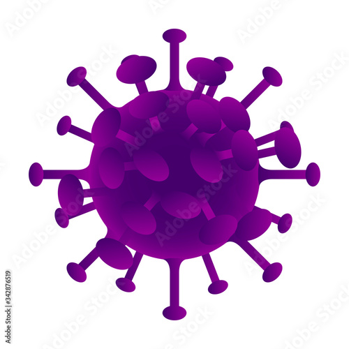 Isolated virus image