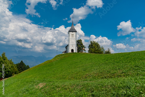 Fotografering Slovenia: Jamnik, a fairytale church