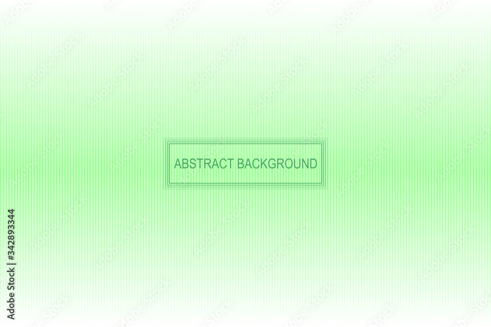 Obraz premium Abstract light green geometric vector background.Concept for your graphic design, banner, poster, advertisement, message board, infographic.Vertical gradient stripes.
