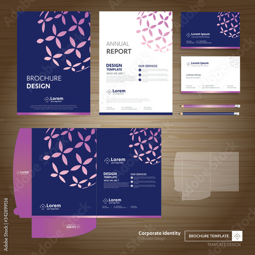 Flyer brochure business annual report cover template folder presentation promotion