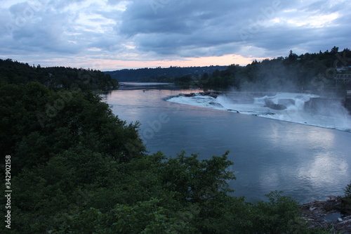 Willamette Falls in Historic Oregon City