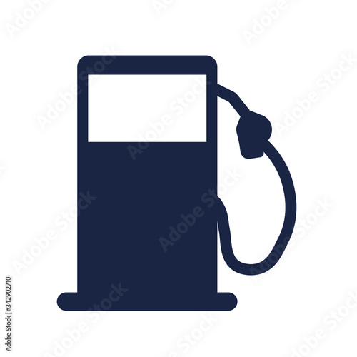 Gas station icon vector. EPS-10
