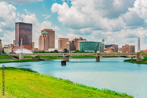 Dayton, Ohio and the Great Miami River (P)