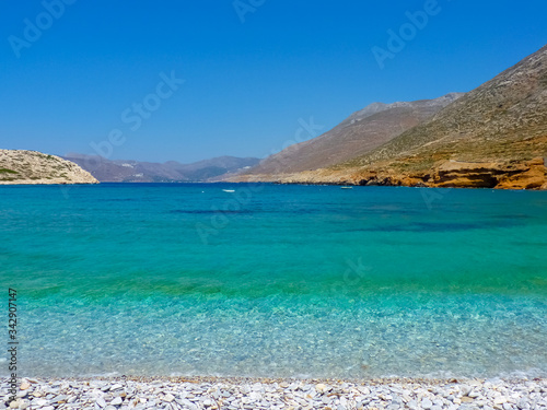 Agios Pavlos beach, Amorgos island, Cyclades, Greece