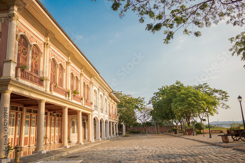 Old house at Parque Historico de guayaquil