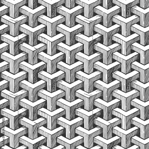 optical illusion pattern