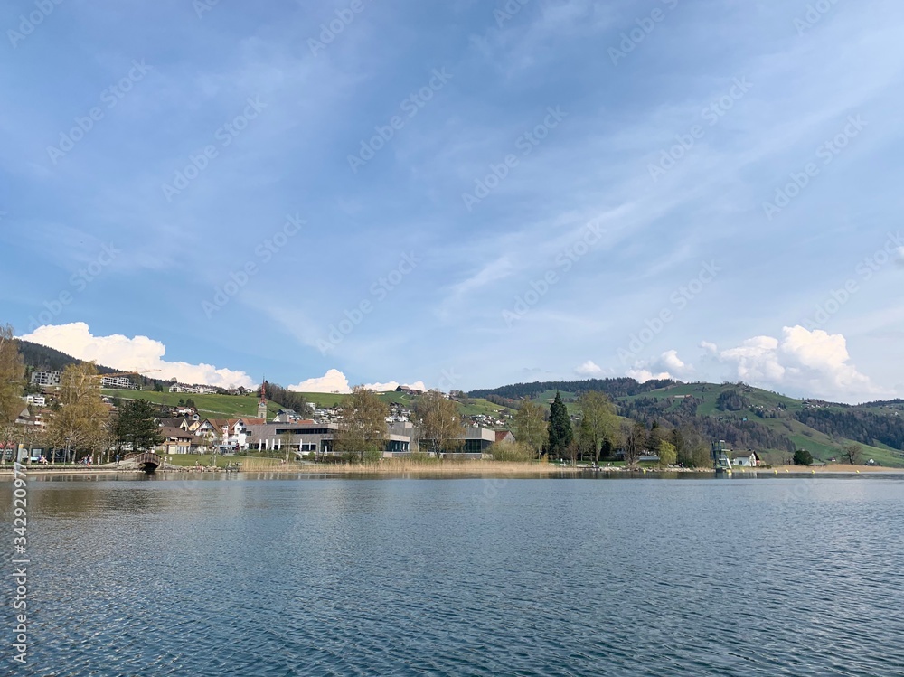 Ägerisee / Aegerisee - in Oberägeri - Kanton Zug, Schweiz
