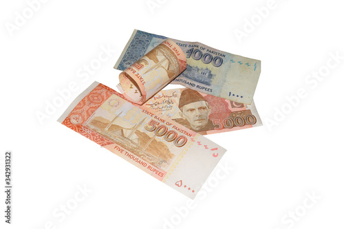 Pakistani currency banknotes