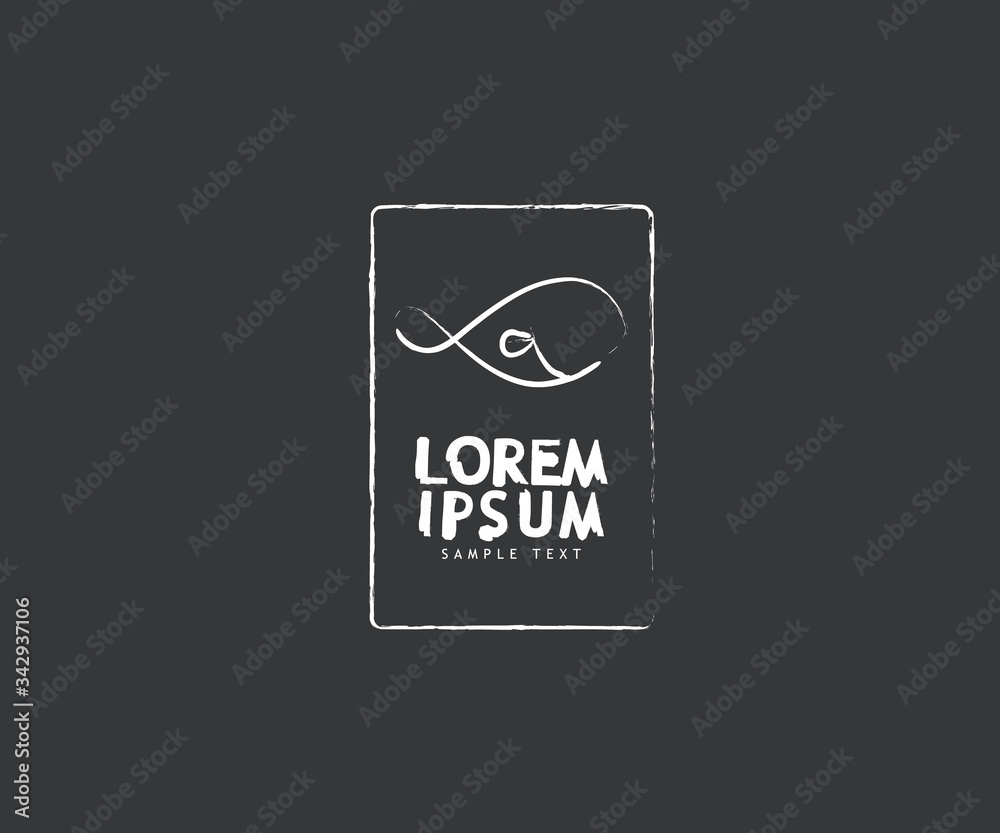 fish logo design modern vector background fish logo design modern vector background