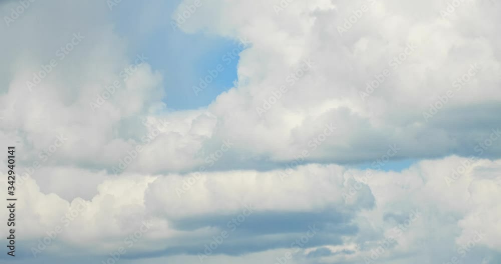 Time lapse of changing sky with clouds before rain Time lapse of changing sky with clouds before rain