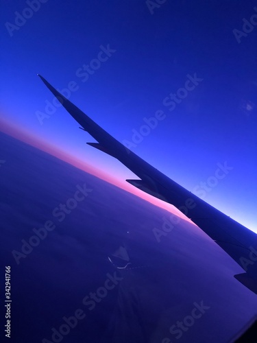 wing of airplane