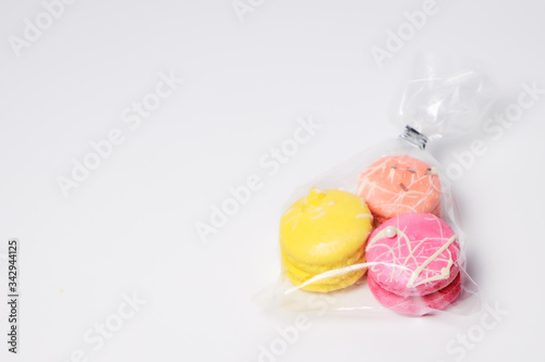 Home baked Multi Coloured Macarons. Home baking projects for lockdown 