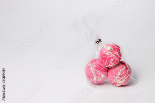 Home baked Pink Macarons. Home baking projects for lockdown 