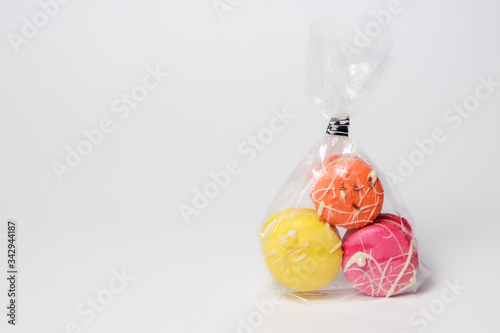 Home baked Multi Coloured Macarons. Home baking projects for lockdown 